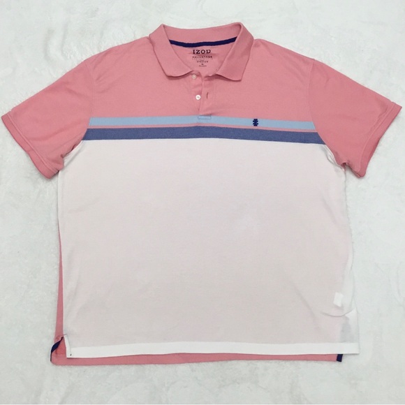 IZOD Mens Advantage Performance Stretch Polo size XL - Picture 2 of 5